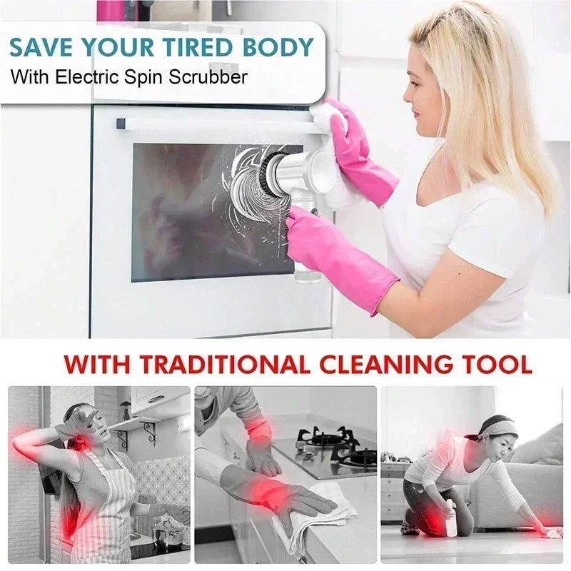 Electric Spin Scrubber,