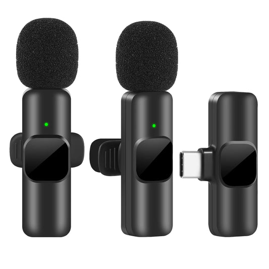 New Wireless Lavalier Microphone Portable