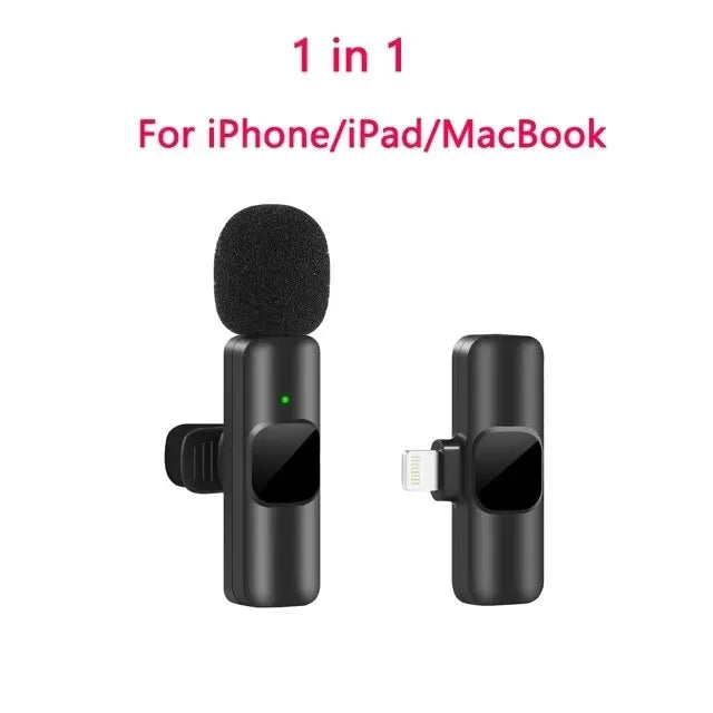 New Wireless Lavalier Microphone Portable