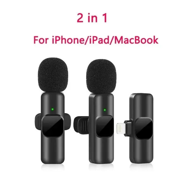 New Wireless Lavalier Microphone Portable