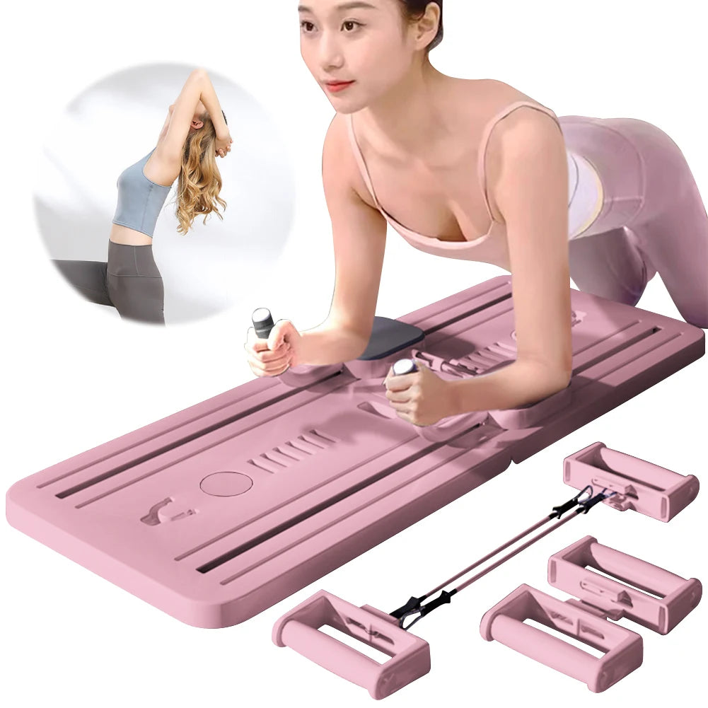 Abdominal Exercise Board Fitness Board Automatic Rebound Leg & Arm