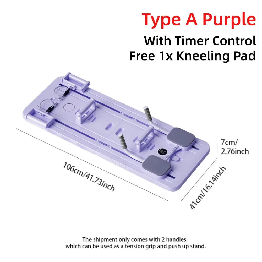 Abdominal Exercise Board Fitness Board Automatic Rebound Leg & Arm