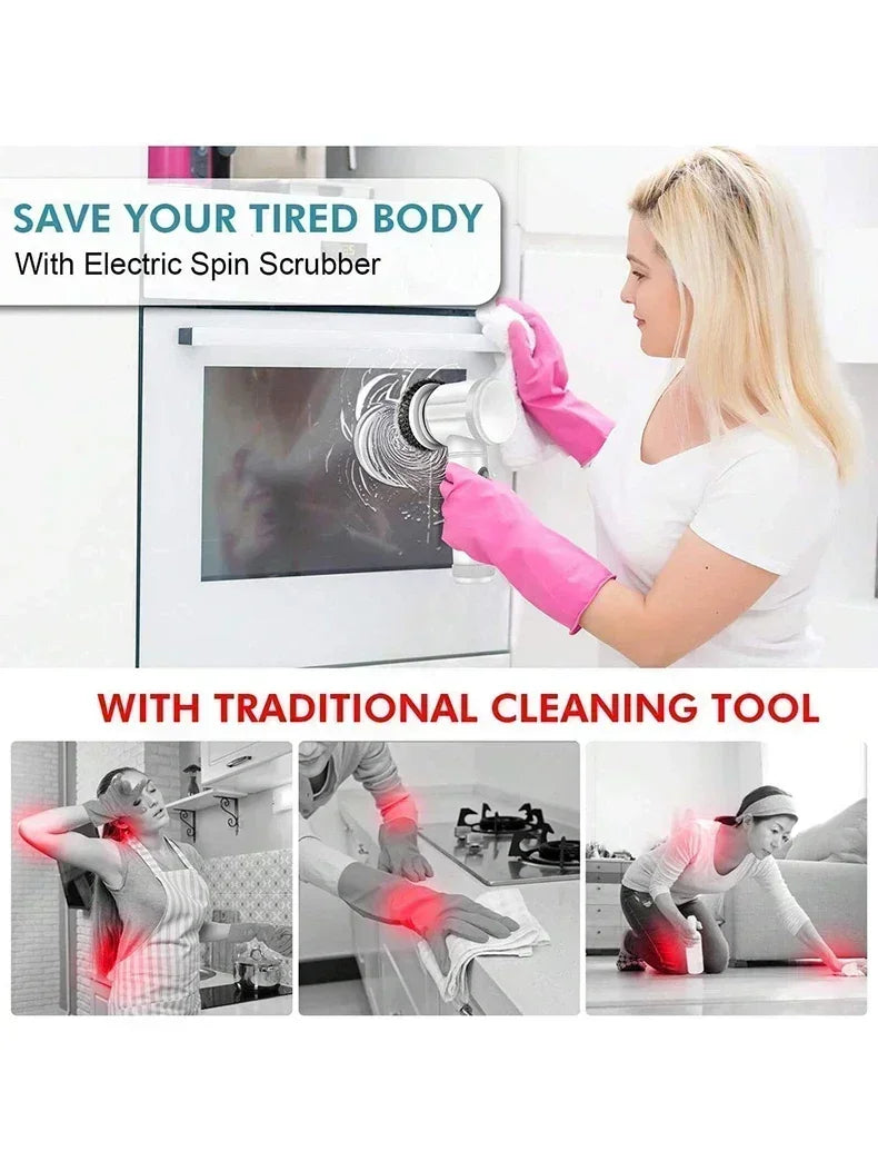 Electric Spin Scrubber,
